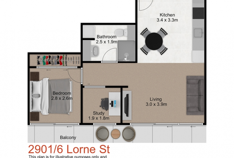 SUB-PENTHOUSE APARTMENT WITH STUNNING CITY VIEWS!